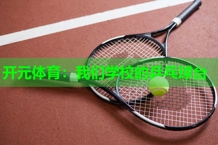 我们学校的乒乓球台