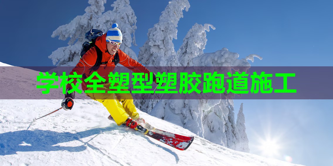 学校全塑型塑胶跑道施工