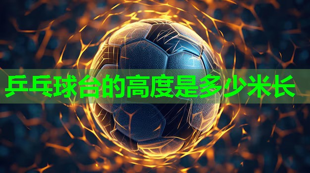 乒乓球台的高度是多少米长