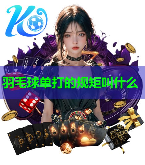 羽毛球单打的规矩叫什么