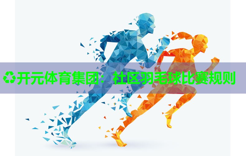 社区羽毛球比赛规则